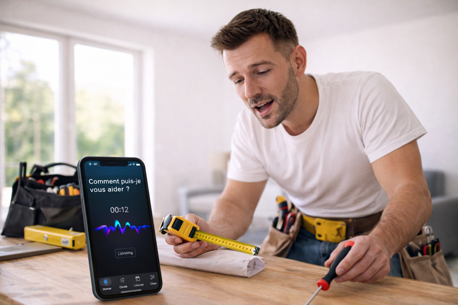 Accuria – application vocale pour les professionnels